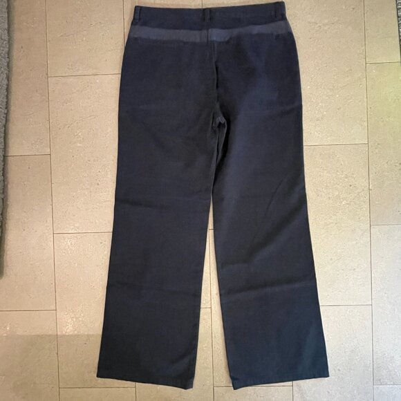 Ralph Lauren Navy Blue Woman's Cotton Pants-Sz.10-New with tags - Picture 5 of 10